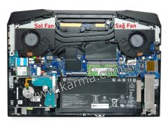 Hp Pavilion Gaming 15-DK1024nt Notebook Fanı / Ver.2 (Sol)