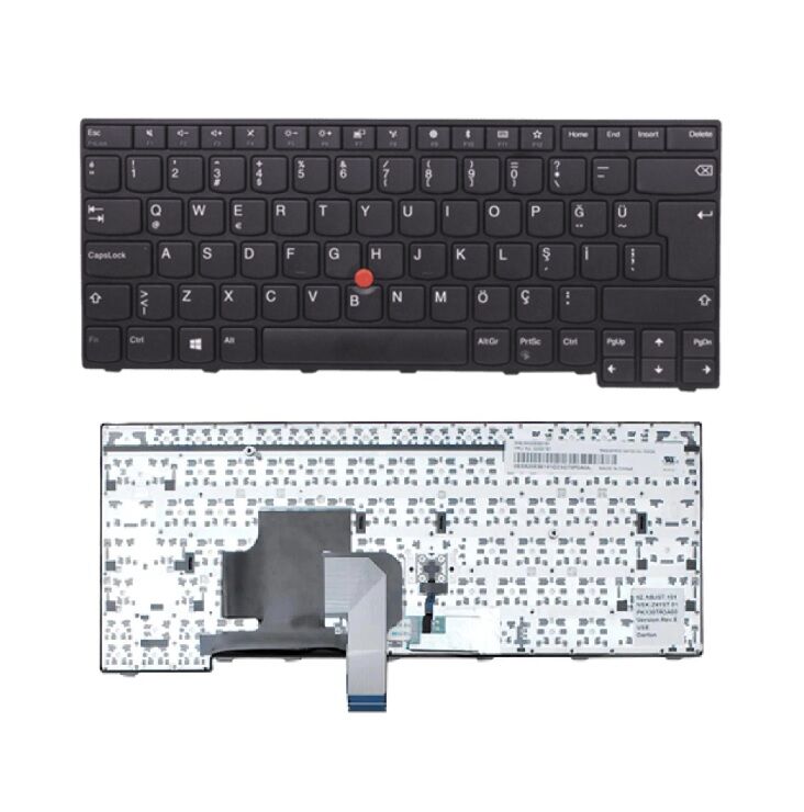 Lenovo ThinkPad T450, T450s Notebook Klavye Tuş Takımı Siyah TR