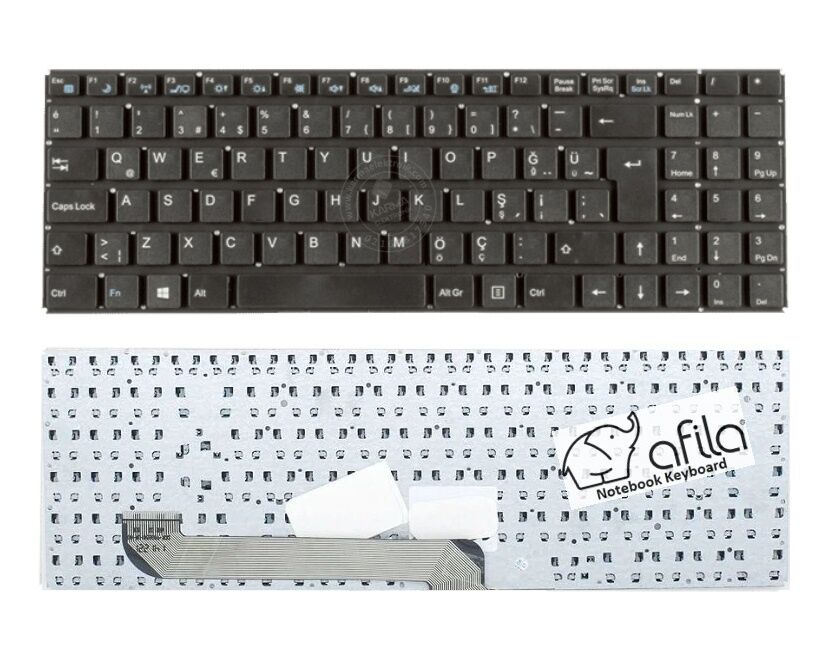 Casper Nirvana CLB.2830-4L05A Notebook Klavyesi - Siyah - TR