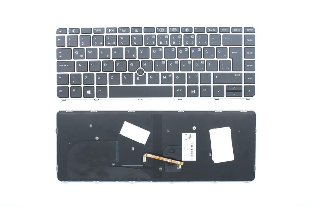 Hp 6037B0113219 REV:A01 Notebook Klavyesi (Siyah TR) (Işıklı)