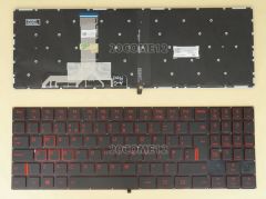 Lenovo Legion Y520-15IKBM Notebook Klavye - Kırmızı Tuşlu (Siyah TR) Işıklı KL0033LD