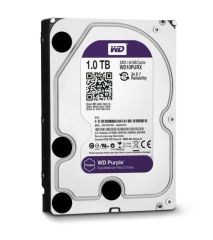 1TB 7/24 Disk 3.5'' WD PURPLE 3,5'' 64MB 5400RPM WD10PURZ, SATA 3 Güvenlik Diski (HardDisk, HDD)