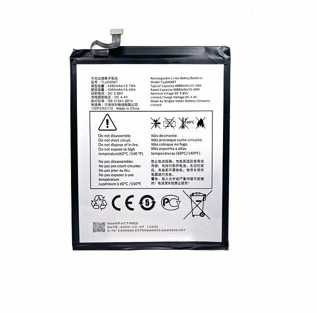 Alcatel 3T 8 2020 9032T 9032X TLp040M7 Tablet Batarya - Pil