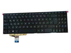 Asus N580GD, N580GD-DM071T, N580GD-DM403T Notebook Klavyesi (Siyah TR)