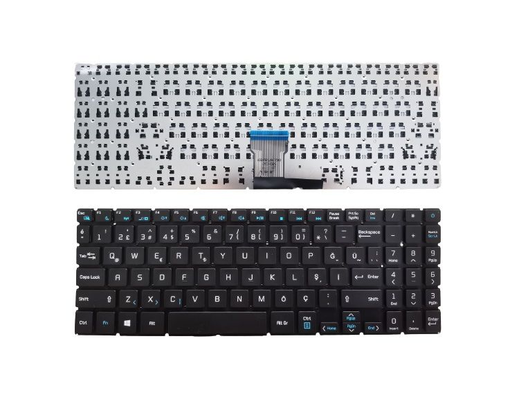 Casper Nirvana S500.1021-8E50F-G-F Notebook Klavyesi Siyah TR