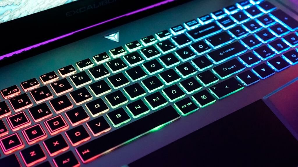 MSI Katana GF76 12UD-255XTR msi Notebook Klavyesi Siyah TR, Ver.2 - Single-Zone RGB