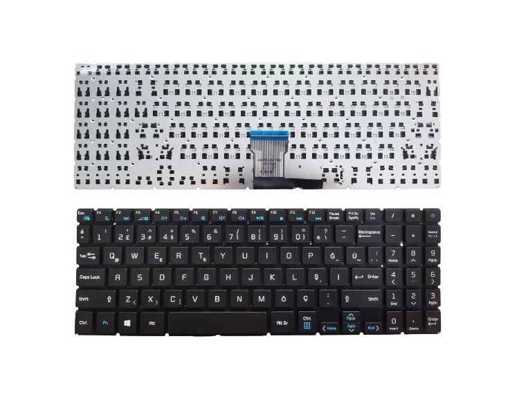 Casper Nirvana S500.1021-8F50X-G Notebook Klavyesi Siyah TR