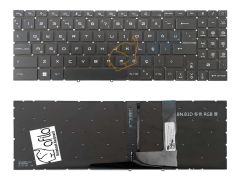 MSI Katana GF76 GF76 11SC-484XTR msi Notebook Klavyesi Siyah TR, Ver.2 - Single-Zone RGB
