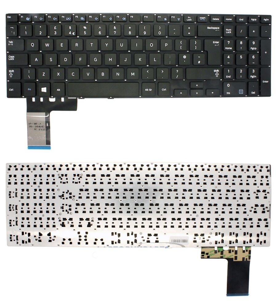 Samsung NP370R5E NP470R5E Notebook Klavyesi - Siyah - TR