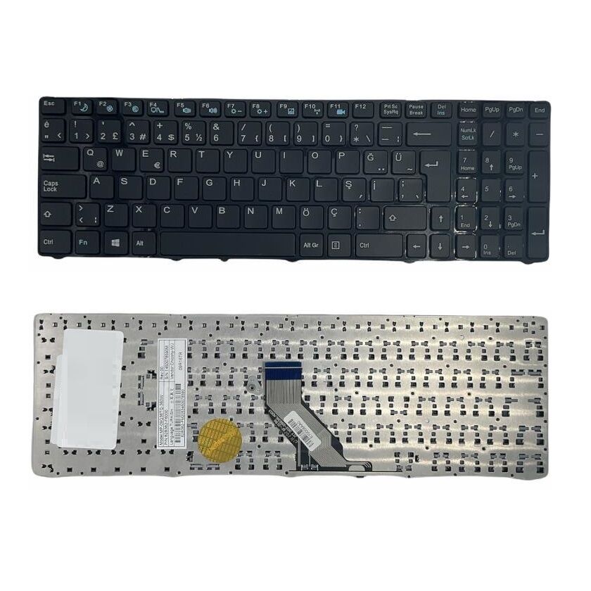 Casper Nirvana MT50IN, MT50-L Uyumlu Laptop Klavye Siyah TR