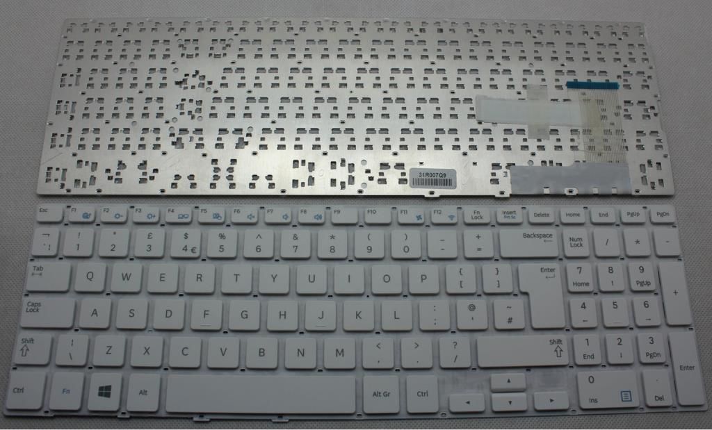 Samsung 58630-2BA-SG Notebook Klavyesi - Beyaz - TR
