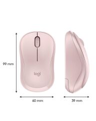 Logitech M221 Sessiz Kablosuz Mouse Gül Rengi (Pembe) 910-006512