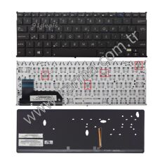 0KN0-NB1UK13 9Z.N8KBU.30U Klavye (Siyah TR) ışıklı