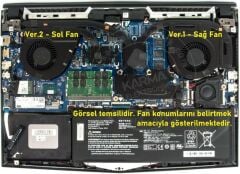 Casper Excalibur G780.1030-B5J0P-B Notebook Fan, Ver.1 (Sağ Fan)