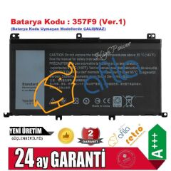 Dell Inspiron 15 5576 5577 Notebook Bataryası - Laptop Pili