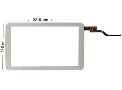 HomeTech Quad Tab 9i İçin 9 İnç Dokunmatik ZJ-90168A-FPC Beyaz