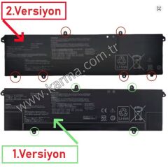 Asus VivoBook Pro K6502ZC K6602VU K6602VV K6602ZE Notebook Bataryası, Laptop Pili - Ver.1