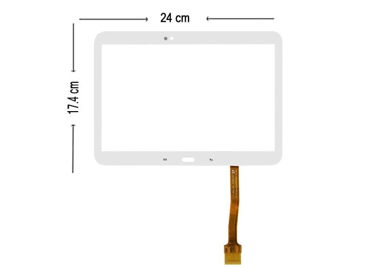 Samsung Galaxy Tab 3 10.1 inç P5200 , P5210 , P5220 GT-P5200WKTL R06 MCF-101-0902-FPC-V6 GH97-14819A  GT-P5200WKTL R06 Dokunmatik Panel