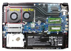 Acer Aspire Nitro AN515-54-51SC Fan Ver.2 (Sol Fan)