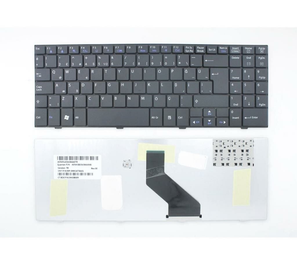LG LGA51 A510 A510E Notebook Klavyesi - Siyah - TR