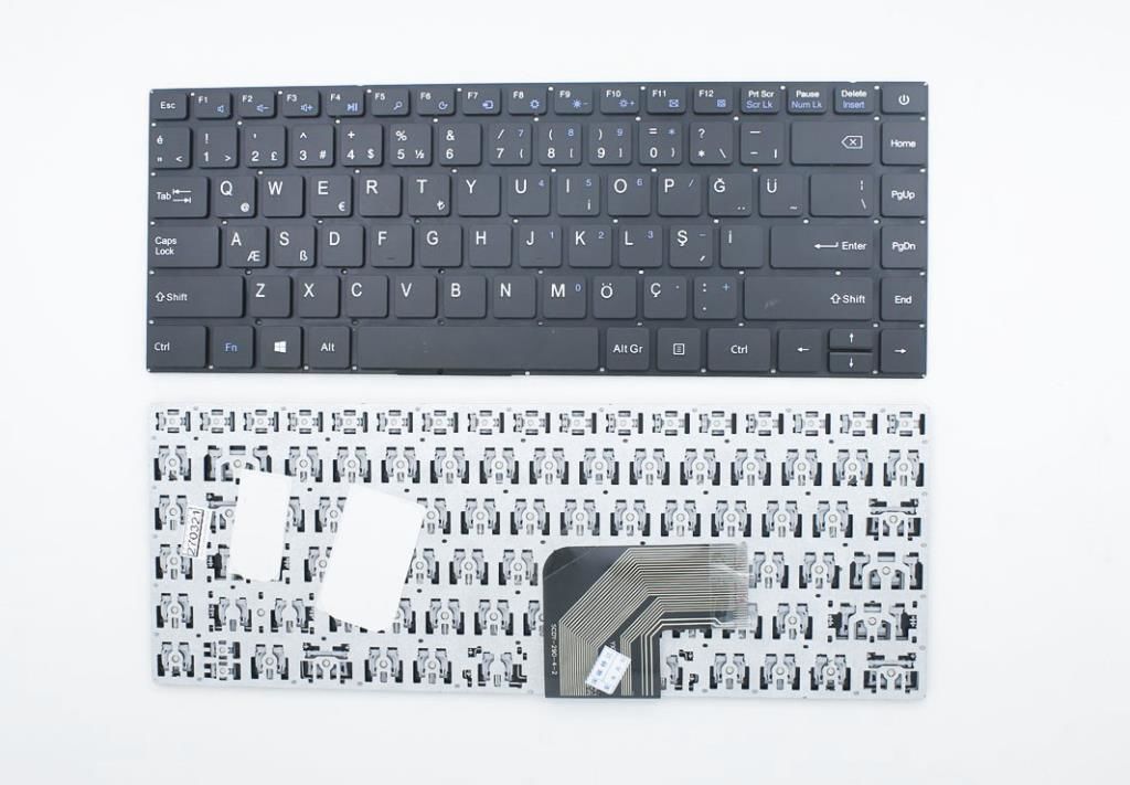Hometech Alfa 700C Uyumlu Notebook Klavyesi - Siyah - TR / KL0282