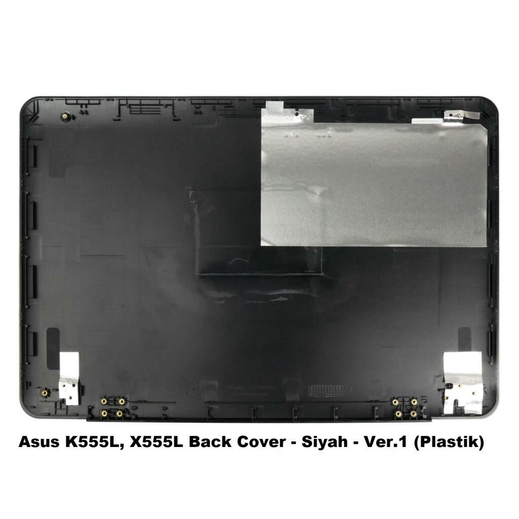 Asus A555D, A555DA, A555DG Back Cover - Siyah - Plastik Kasa