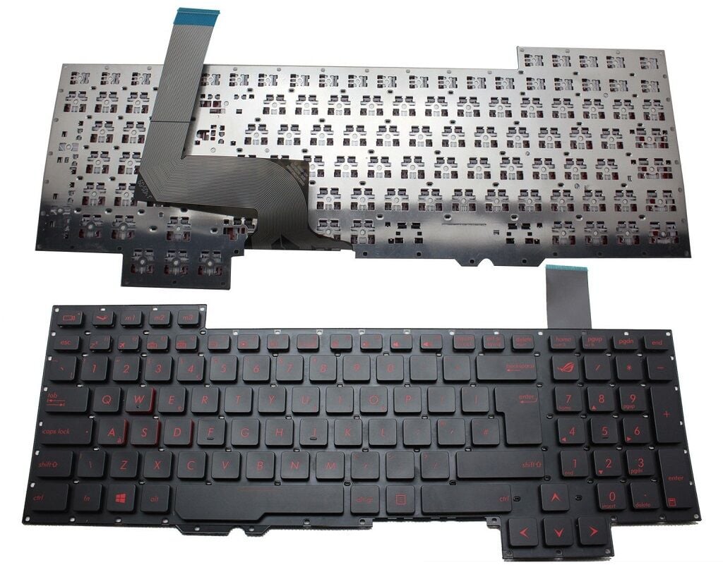Asus 0KN0-SD1TU11, 0KNB0-E601US00 Notebook Klavye Siyah TR