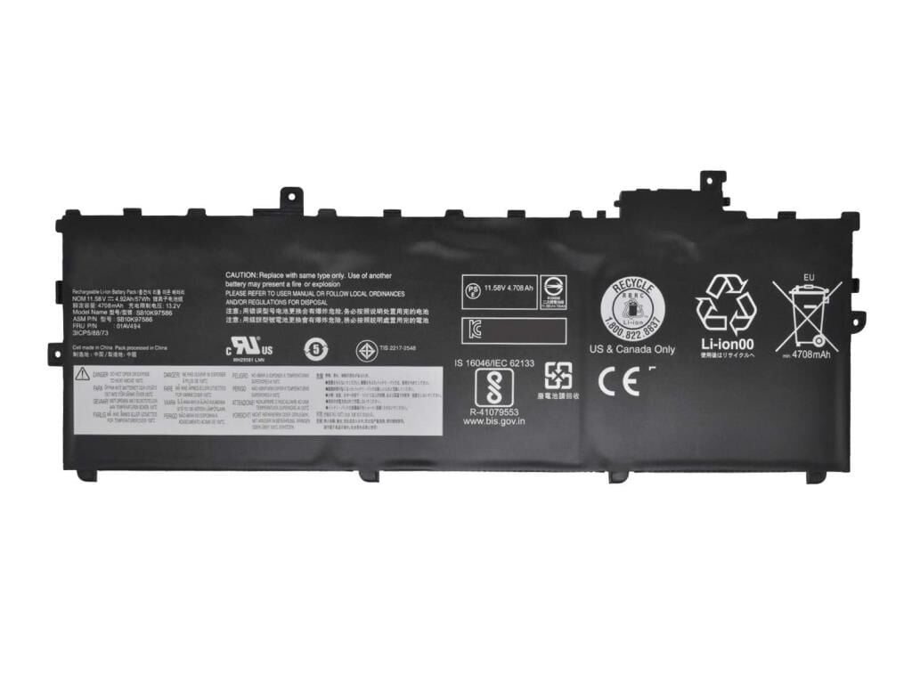 Lenovo 01AV493, 01AV492, SB10K97576, SB10K97577, SB10K97578 Batarya, Pil