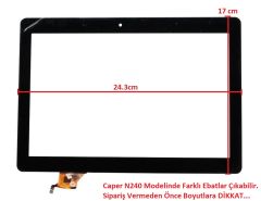 SG6241-FPC_V2-1 10.1'' Dokunmatik Panel - Siyah