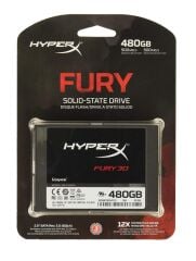 HyperX Fury 480GB 3D 2.5'' SATA SSD (Okuma 500MB / 500MB Yazma)