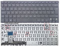 Asus UX303L, UX303La, UX303Lb, UX303Ln Notebook Klavye - Tuş Takımı / Siyah - TR - Adaptasyonlu