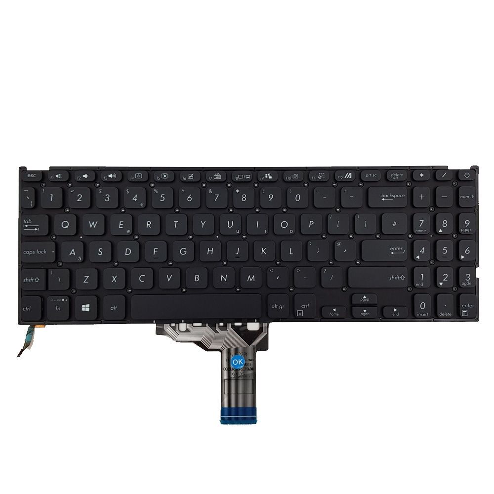 Asus X509Fj-Ej309T, X509Fj-Ej314T Klavye (Siyah TR) ışıklı