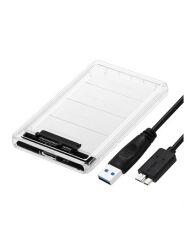 Afila 2.5'' USB 3.0 Harici Harddisk HDD Kutusu Sata Disk HY-HDC25 (Şeffaf)