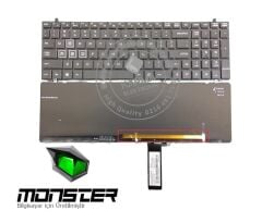 Monster Abra A5 V10.3.3 Notebook Klavyesi (Siyah TR) RGB