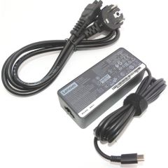 Lenovo Thinkpad T490 T490S T495 Adaptör, Şarj Aleti Cihazı Type-c, Usb-C 65W Orjinal