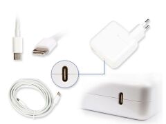 Apple MacBook 29W Type-C Notebook Adaptörü (USB-C) Muadil (14.5V 2A) / RNA-AP11