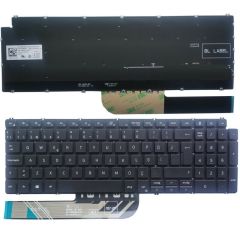 Dell inspiron 15-5591, 15-5593, 15-5598 Klavyesi Siyah TR