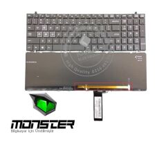 Monster Abra A5 V10.2.2 Serisi Notebook Klavyesi (Siyah TR) RGB
