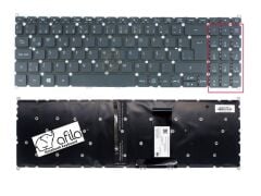 Acer Aspire 3 A315-55G Notebook Klavyesi, Laptop Tuş Takımı (Siyah TR) ışıklı