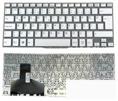 Sony Vaio SVF13N1C4R, SVF13N1C5E, SVF13N1D4E Notebook Klavyesi (Gri TR)