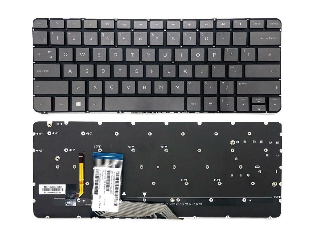 Hp Spectre x360 13-4103nt (V4M92EA) Notebook Klavyesi / Siyah - TR