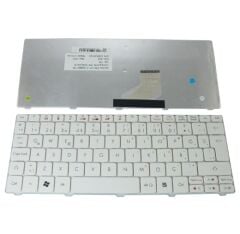 Acer Aspire One D260-2455,D260-2680 Notebook Klavye Beyaz TR