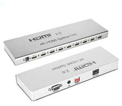 Afila - Balandi BD-2180H HDMI Matrix 1x8 HDMI Switch + Splitter 1 Giriş 8 Çıkış