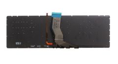 Hp Pavilion 17-AB001NT 17-AB003NT Notebook Klavyesi (Kırmızı - Siyah TR)-IŞIKLI