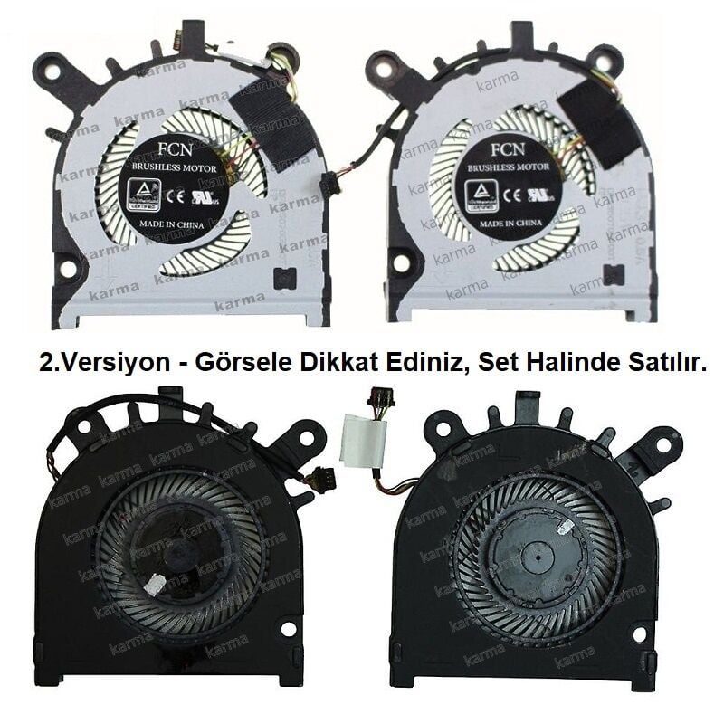 DFS350705PQ0T FJ3J, DFS350705PQ0T FJD1 Fan Sağ, Sol