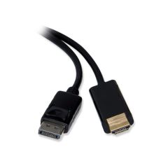15436 - DİSPLAYPORT to HDMI KABLO 1080p QPORT, POWERMASTER, S-LİNK (SL-DS560, Pm-15436, Q-DPH  )