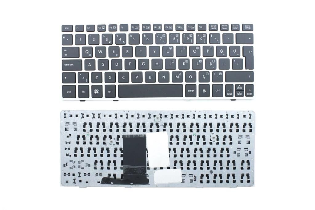 Hp Elitebook 2560P 2570P B292 Notebook Klavyesi - Siyah TR / KL856