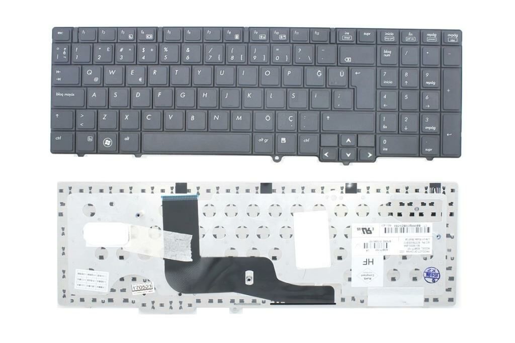 Hp 9Z.N3F82.N06, 9Z.N3F82.N0F, 9Z.N3F82.N0G Klavyesi (Siyah TR)