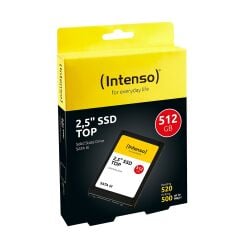intenso Top 512GB 520MB-500MB/s Sata III 2.5 SSD 3D NAND TLC