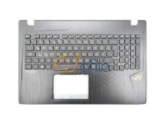 Asus Rog GL753VE-GC Notebook Klavyesi Üst Kasa (Siyah TR) Işıklı - Ver.1
